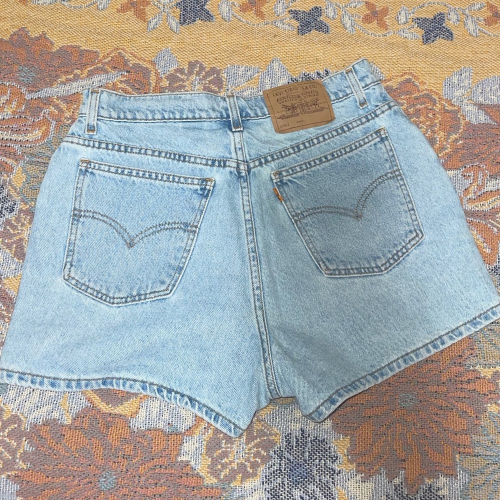 Vintage High Wasted Jean Shorts